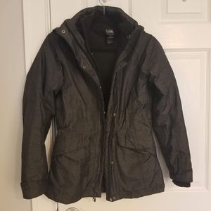 Sz XS North Face layered jacket
